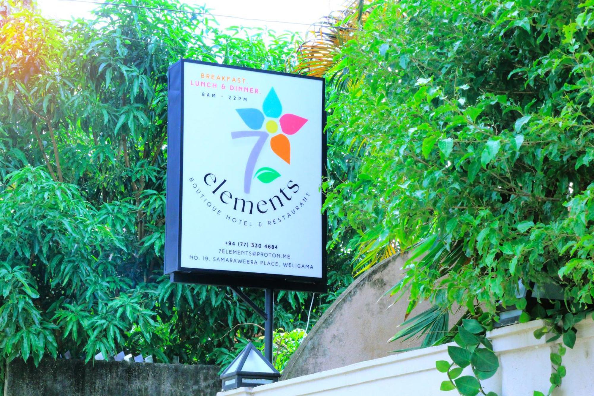 7Elements - Boutique Hotel & Restaurant Weligama Esterno foto